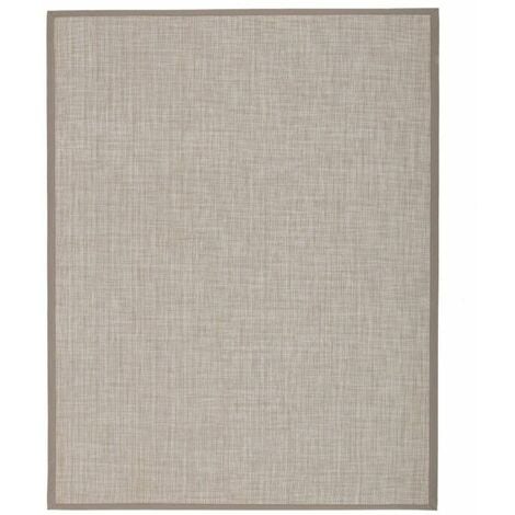 Home Heavenly® - Alfombra vinílica de interior/exterior 200x140 cm ZOE. Alfombra polipropileno de muy fácil limpieza.  Color: Beige