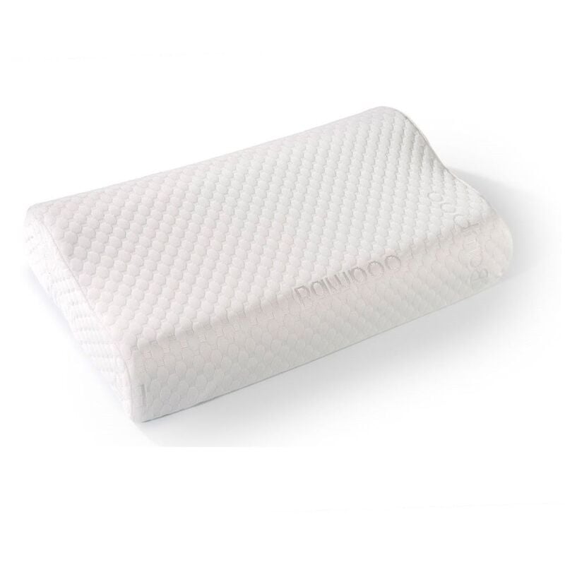 

®- Almohada Cervical viscoelástica ergonómica, reduce el Dolor Cervical, con Funda extraíble | 50 X 30 cm - Home Heavenly