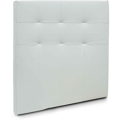 Home Heavenly®- Cabecero cama tapizado OLSON, acolchado para cama individual o matrimonial, no incluye herrajes  Color : Beige 105 cm
