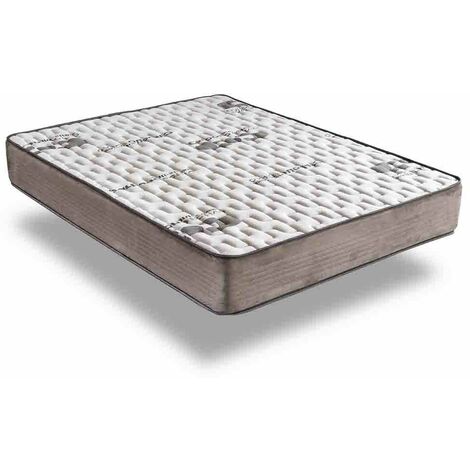 Home Heavenly®- Colchón viscoelástico CARBONO, con fibra al carbono activo, firmeza alta, 27 cm altura  135 X 190 cm