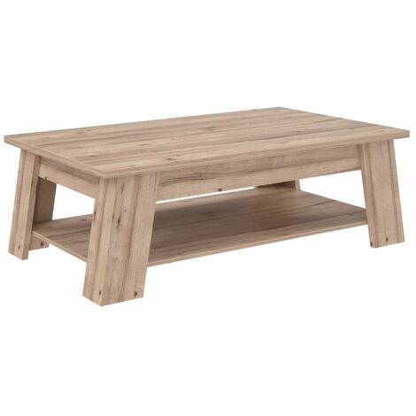 Pata fija de madera para mesas de centro/banco 36 cm