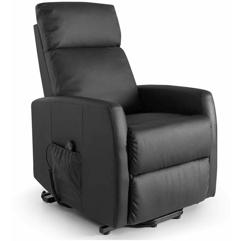 

Home Heavenly® - Sillón Relax Lyon, butaca reclinable con elevación automática en elegante tapizado en tela antimancha | Color: - Polipiel