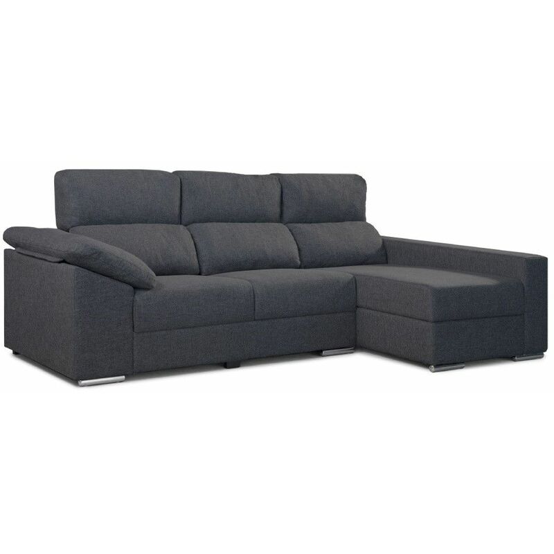 Sofa chaise longue tela antimanchas 🥇 ¡VER PRECIOS · Comprar Online  Febrero 2023!