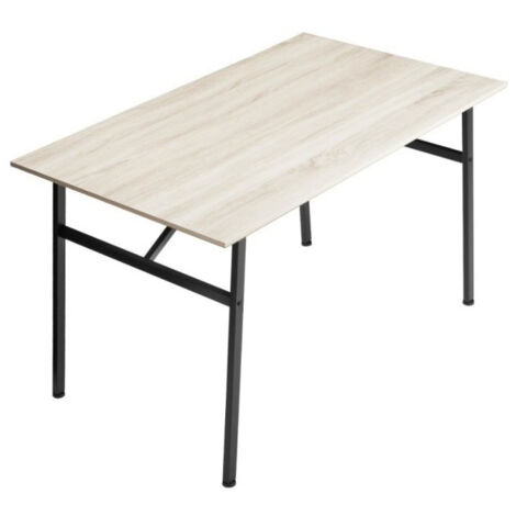 Home HeavenlyÂ®- Mesa de Comedor salĂłn Asturia, mesa disegno industrial para 4 comensales 120 X 75 X 76 cm  Color : Beige