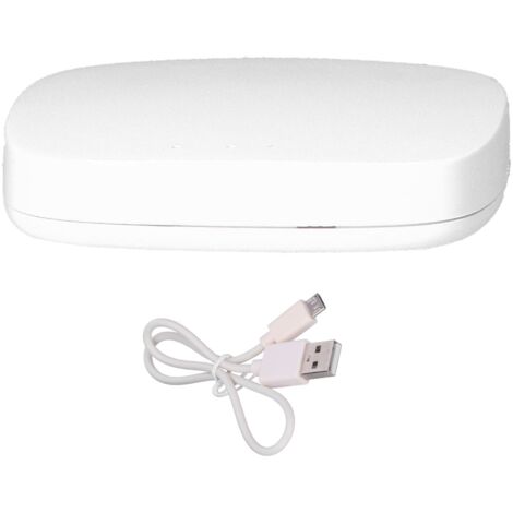 Home Intelligent Controller for Tuya Zigbee USB Powered Wireless Gateway APP Remote ControlWhite