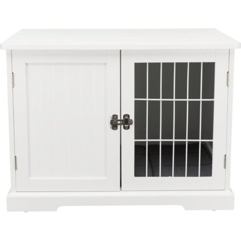 Home kennel M: 73 × 53 × 53 cm, blanc