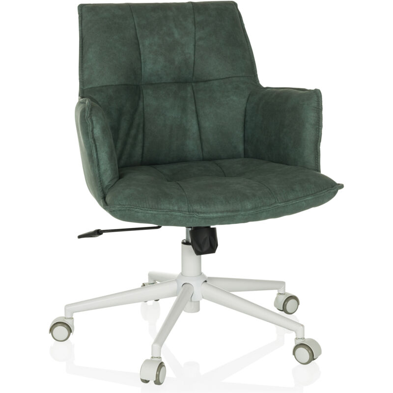 Home Office Stuhl / Drehstuhl Solao Life W Stoff Mint Hjh Living