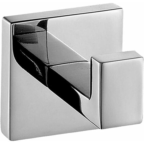 YOYAXI Home Patère à Crochet pour Peignoir Salle de bain WC Manteau Serviette Chapeau en Acier Inoxydable ，Chrome fini chrome