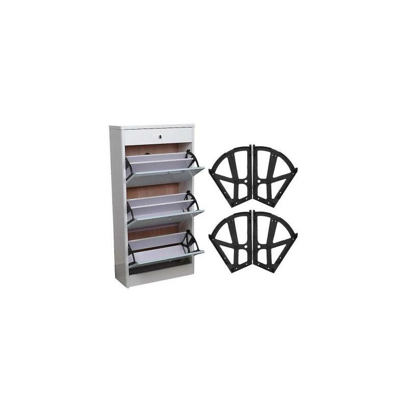 Home Shoes Drawer Cabinet Hinged Shoes Rack - Flip Plate Frame Turning