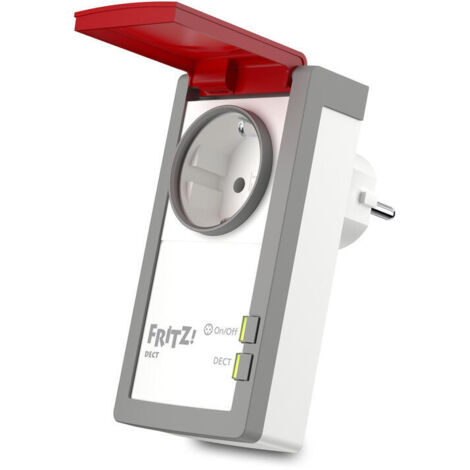 HOME Steckdose AVM FRITZ DECT 210 IP44 auÃen Strommessfunktion