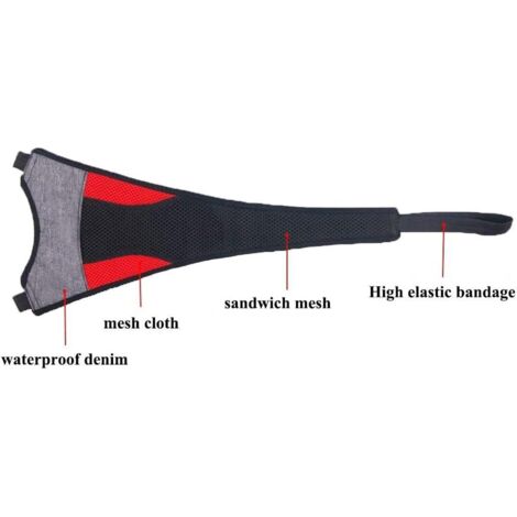 Home Trainer Velo, Filet de Sueur de Vélo, Protection Anti-Transpiration pour Cadre de Vélo, Empêchez Le Vélo de la Corrosion pour l'entranement de Cyclisme en Salle-Noir et rouge
