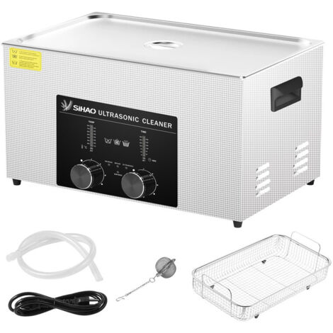 Home Ultraschallreiniger 22L tragbare Multifunktions-Ultraschallmaschine für vielseitige und effiziente Reinigung Schwarz