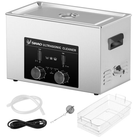 Home Ultraschallreiniger 30L tragbare Multifunktions-Ultraschallmaschine für vielseitige und effiziente Reinigung Schwarz