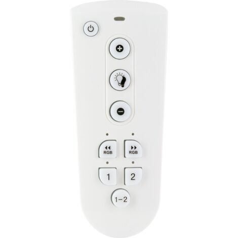 HOME4YOU Fernbedienung weiß Schwaiger für Leuchtmittel
