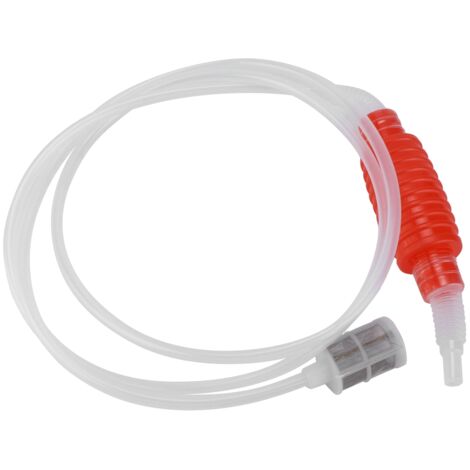 Homebrew Siphon Hose Manual Soft Plastic Syphon Tube Wine Beer Making Brewing Equipment ToolRed