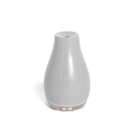 Homedics Ellia Diffusore di Aromi, Ceramica, Grigio, 13 x 19 x 21 cm