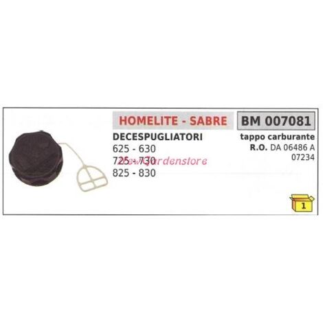 HOMELITE bouchon de carburant HOMELITE débroussailleuse 625 630 725 730 825 730 007081