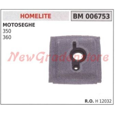 HOMELITE filtre à air tronçonneuse 350 360 006753