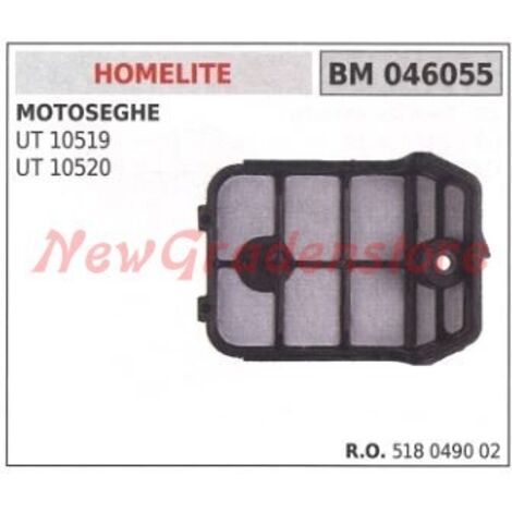 HOMELITE filtre à air UT 10519 10520 tronçonneuse 046055