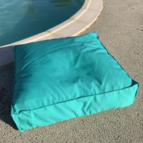 Homemaison – Housse de coussin de sol extérieure 71x71x15 cm – Imperméable et déhoussable – 100% polyester traité anti-UV – Pour terrasse et piscine