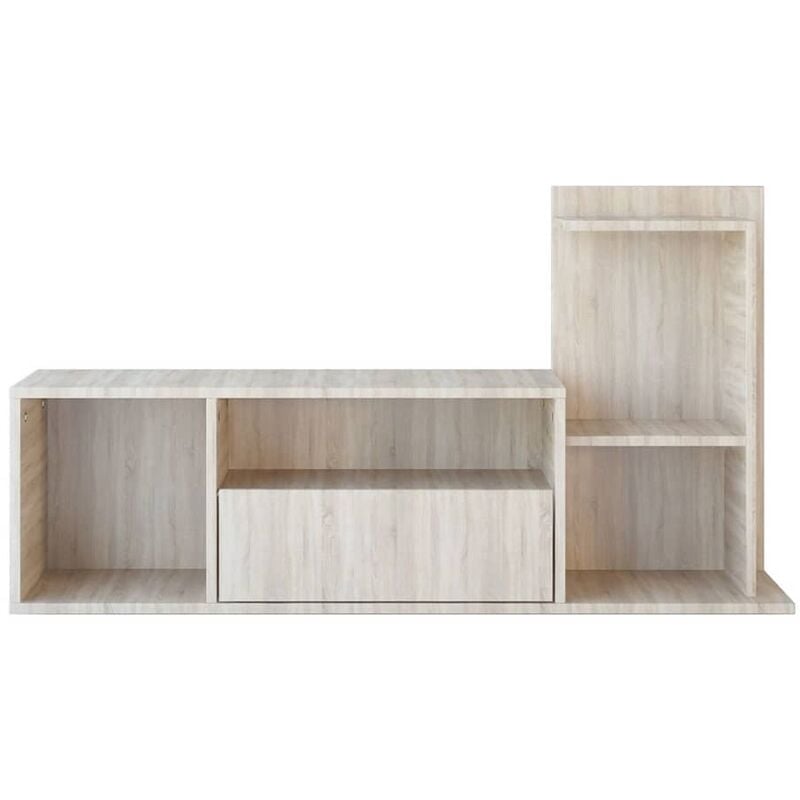 

Home Mania - Homemania Mueble para TV Sumatra Sonoma 120x30x30/65 cm - Marrón