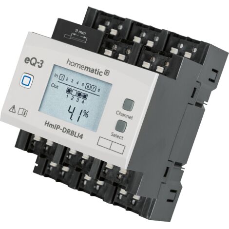 Homematic IP HMIP-DRBLI4 interrupteur d'éclairage Blanc