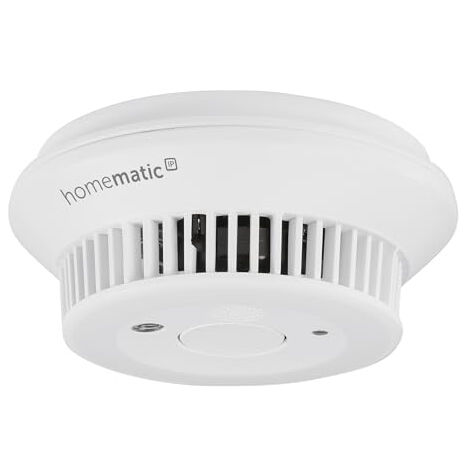 HOMEMATIC IP SMART HOME 156587A0 DÉTECTEUR DE FUMÉE AVEC ÉTIQUETTE Q - ALARME LOCALE VIA LA SIRÈNE ET NOTIFICATION PUSH DANS L'A
