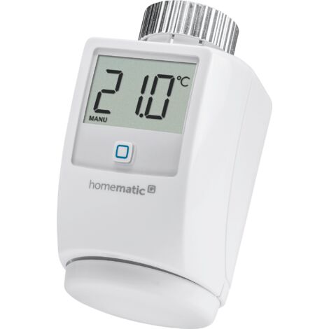 Homematic IP Thermostat de radiateur - classique, contrôle intelligent du chauffage via l'application gratuite ou la voix