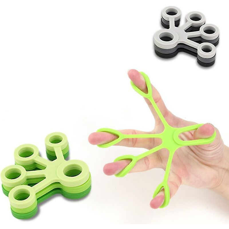 Hello Kitty Bain - Homemiyn Main Résistance Grip Strengthener Finger Stretcher Main Extenseur Exerciseur Force Trainer Pince pour Avant-Bras Exercice