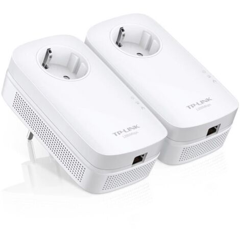 HOMEPLUG TP-LINK POWERLINE PA8010PKIT AV1200MB 1P GIGA PASS-THROUGH KIT DE 2 UNIDADES