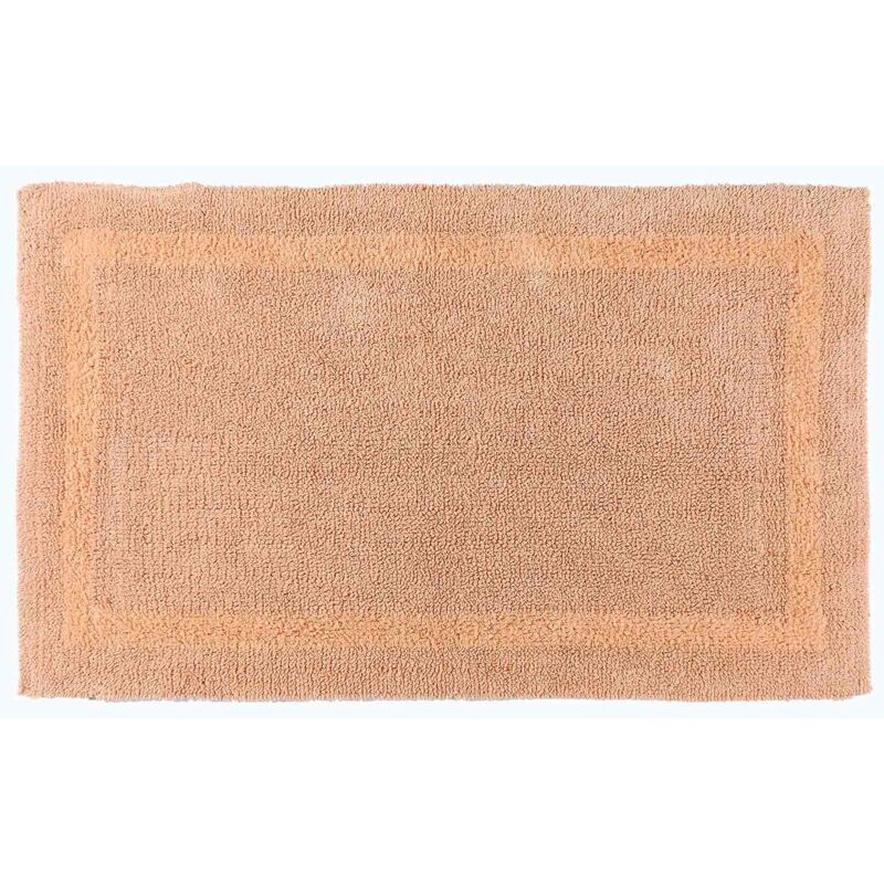 Xxl-badematte Apricot 70x120 Cm Aus 100% Baumwolle - Homescapes