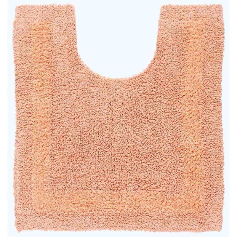 Wc-vorleger Apricot 50x55 Cm Aus 100% Baumwolle - Homescapes