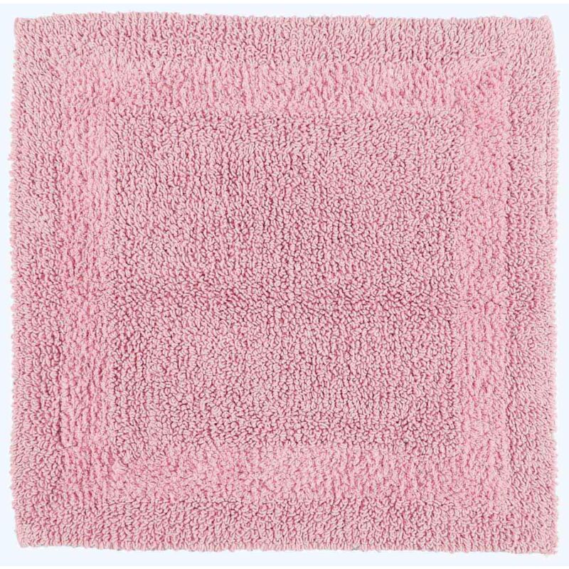 Duschvorleger Rosa 50x50 Cm Aus 100% Baumwolle - Homescapes