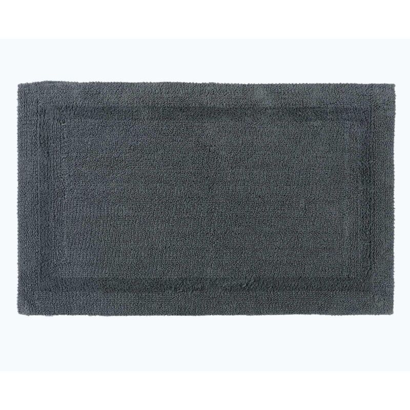 Xxl-badematte Grau 70x120 Cm Aus 100% Baumwolle - Homescapes