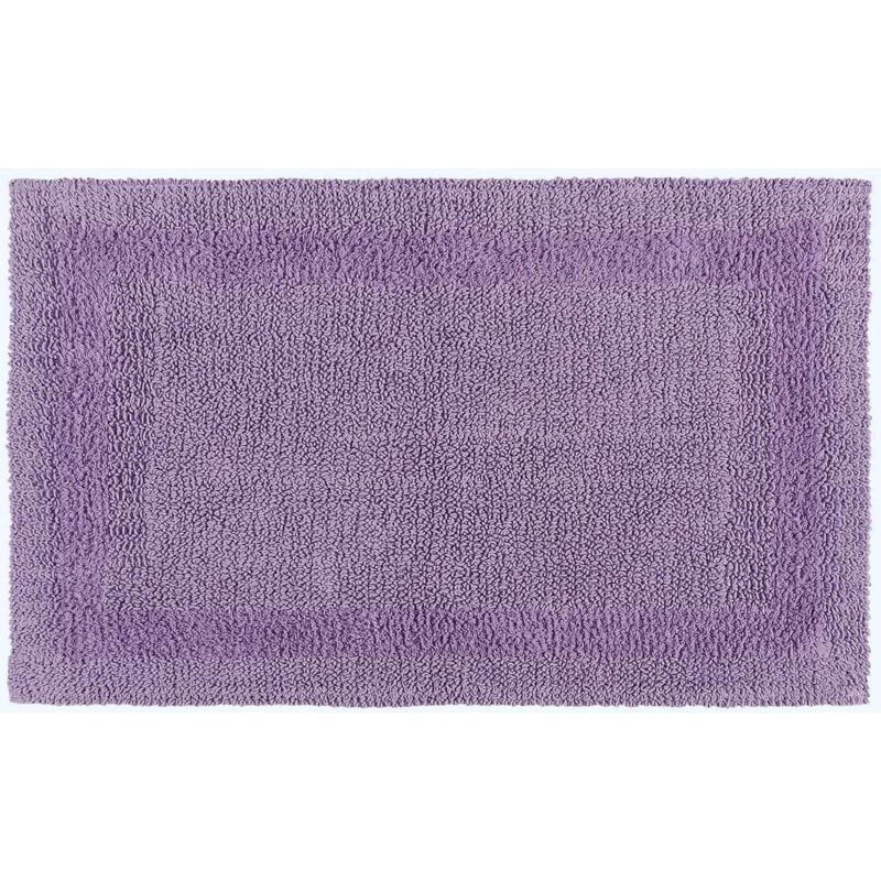Xxl-badematte Flieder 70x120 Cm Aus 100% Baumwolle - Homescapes