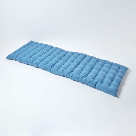 HOMESCAPES Air Force Bench Cushion, Three Seater