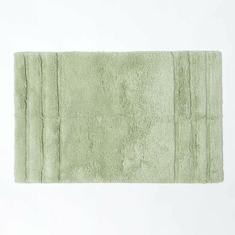 HOMESCAPES Badematte Spa Supreme Lindgrün