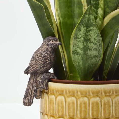HOMESCAPES Bird Pot Hanger Decoration