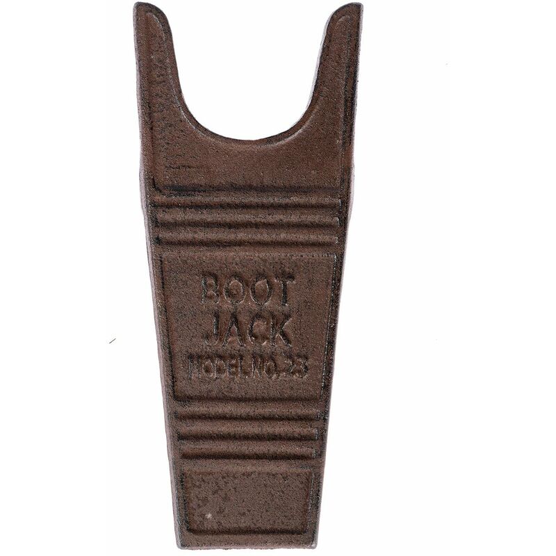Cast Iron Boot Jack and Scraper - Homescapes