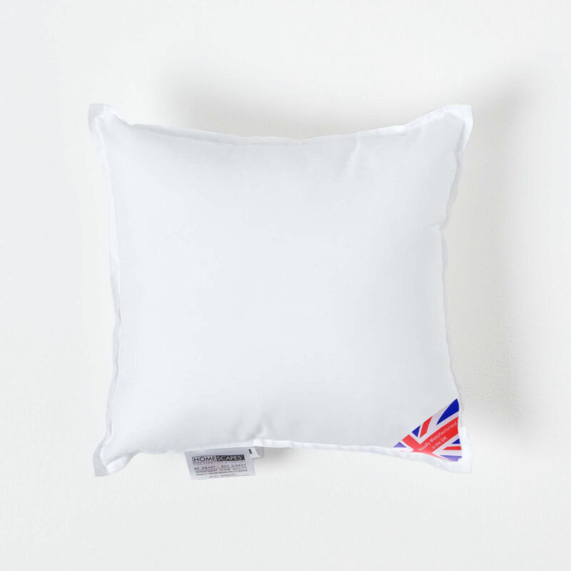 Homescapes Super Microfibre Cushion Pads - Luxury Cushion Filler & Inserts in White | Size: 30cm x 30cm