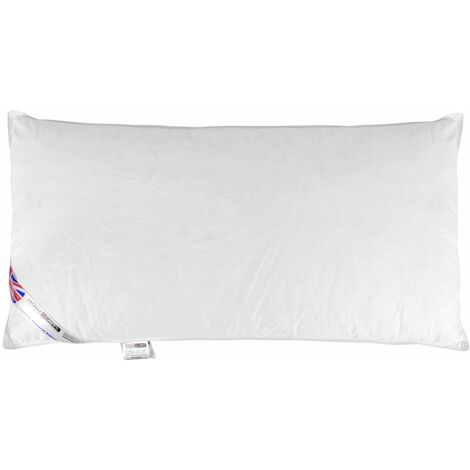 HOMESCAPES Goose Feather and Down King Size Pillow