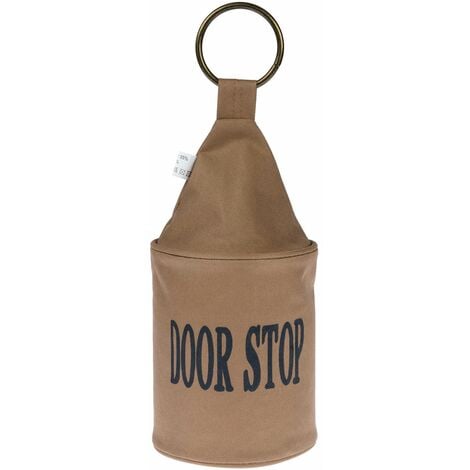 HOMESCAPES Heavyweight Filled Fabric Door Stop