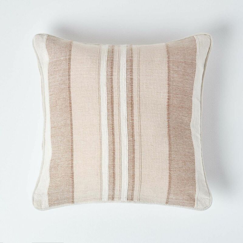Homescapes Kissenbezug Morocco In Beige, 100% Baumwolle, 60 X 60 Cm