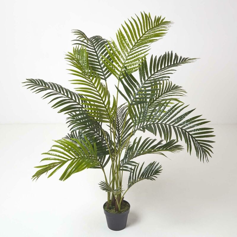 Homescapes - Palmier Areca artificiel en pot, 160 cm - Vert