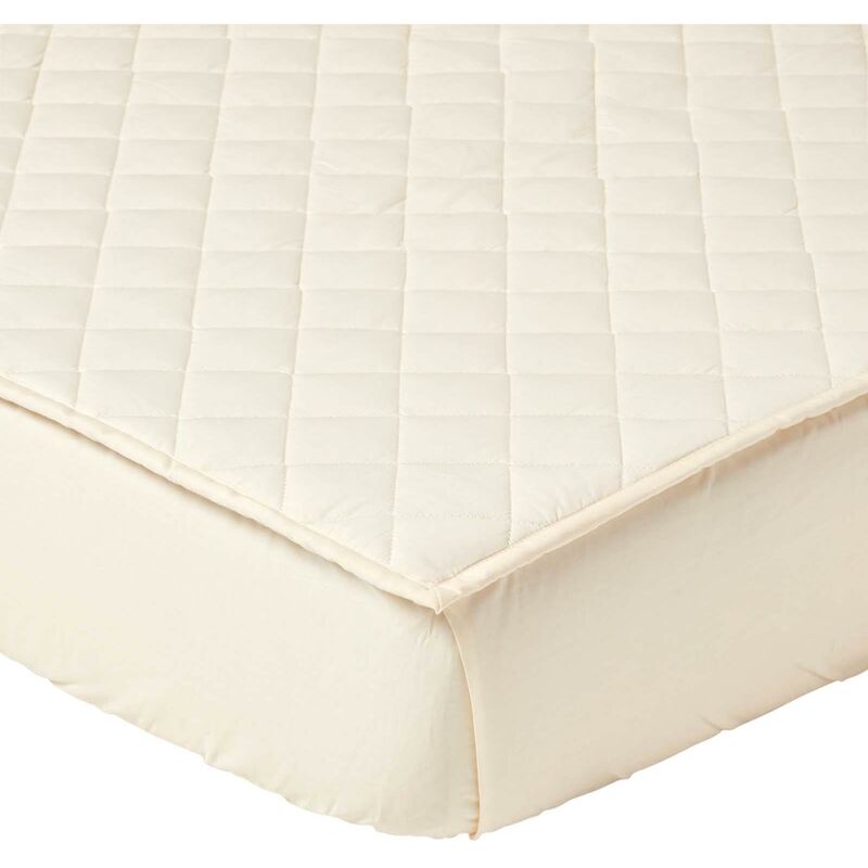 Homescapes - Protège-matelas en coton Bio matelassé, 140 x 190 cm