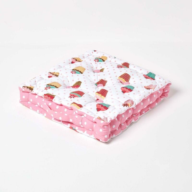 Sitzkissen Cupcakes 50 X 50 X 10 Cm - Homescapes