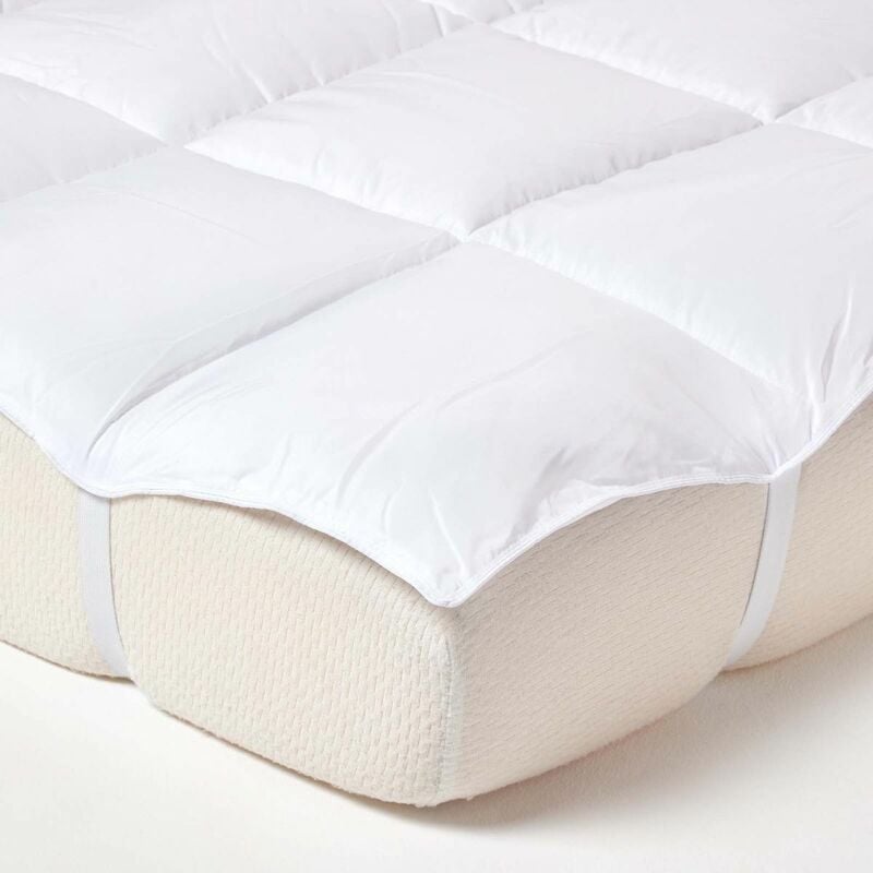 Surmatelas moelleux en microfibre, 180 x 200 cm - Homescapes