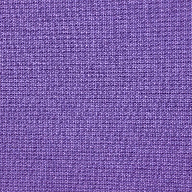 Tissu uni Violet 100% coton - Violet - Homescapes