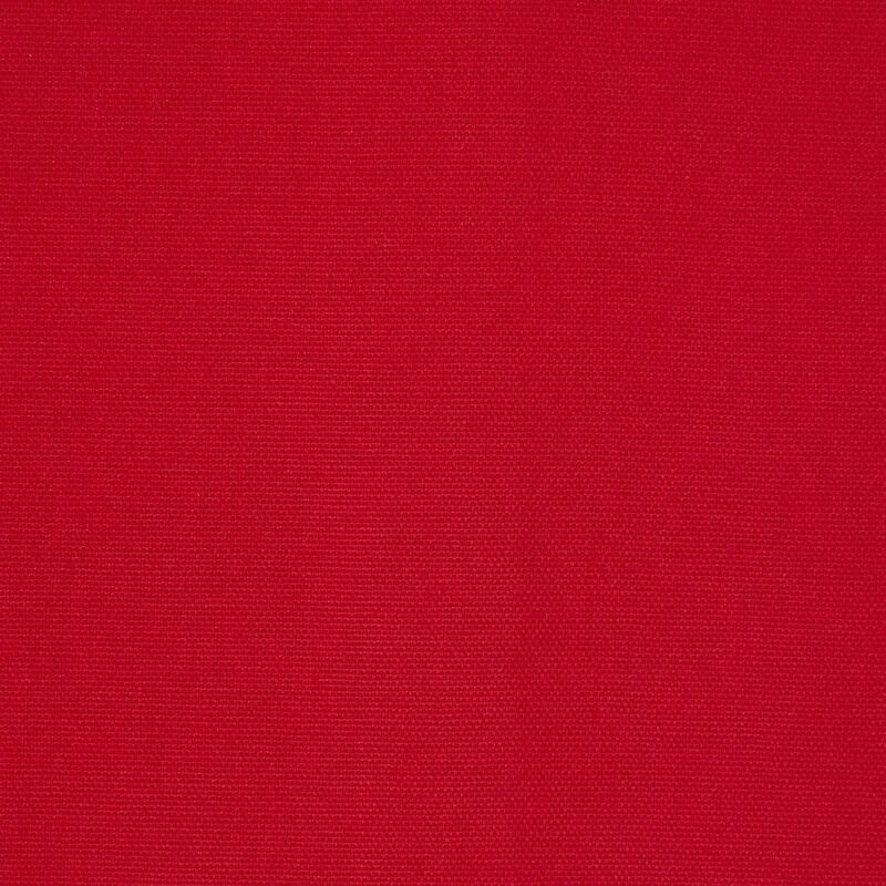 Homescapes - Tissu uni Rouge 100% coton - Rouge