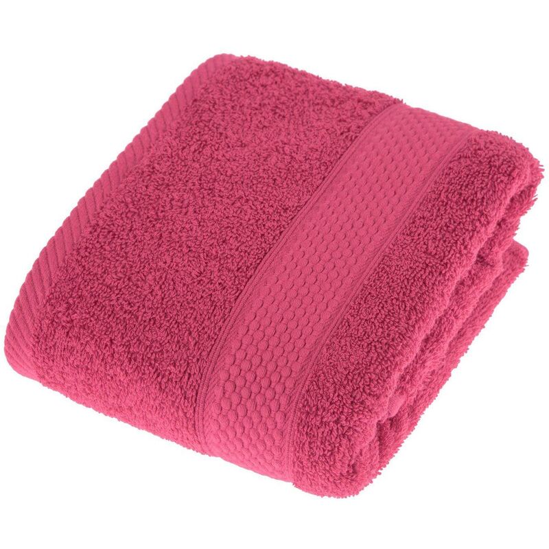 HOMESCAPES Turkish Cotton Raspberry Hand Towel